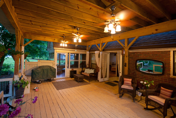 Country Style Back Porch